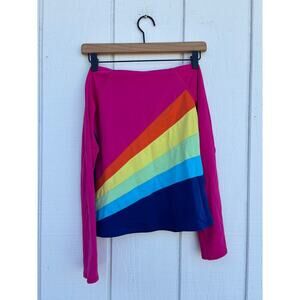 Lands' End Long Sleeve Swim Top,‎ Rash Guard, UPF, Size Girls M (8-10)